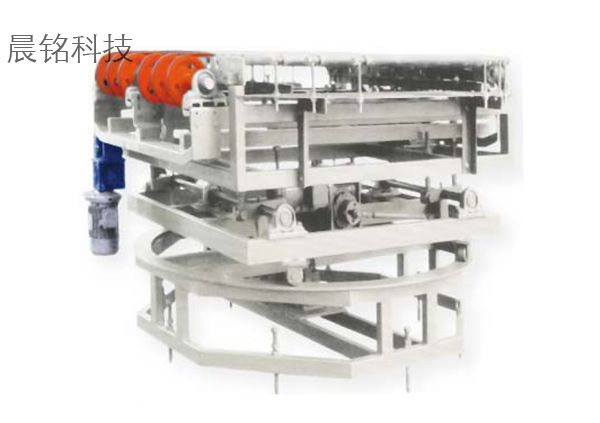 0225.90度帶升降轉(zhuǎn)彎輥臺(tái)90Curve machine